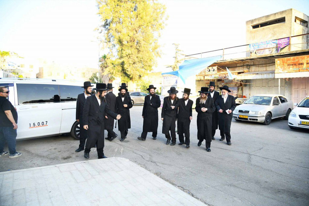 מסע הקודש של אב"ד אמונת ישראל לחברון עיר האבות