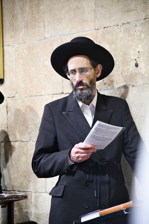 מסע הקודש של אב"ד אמונת ישראל לחברון עיר האבות