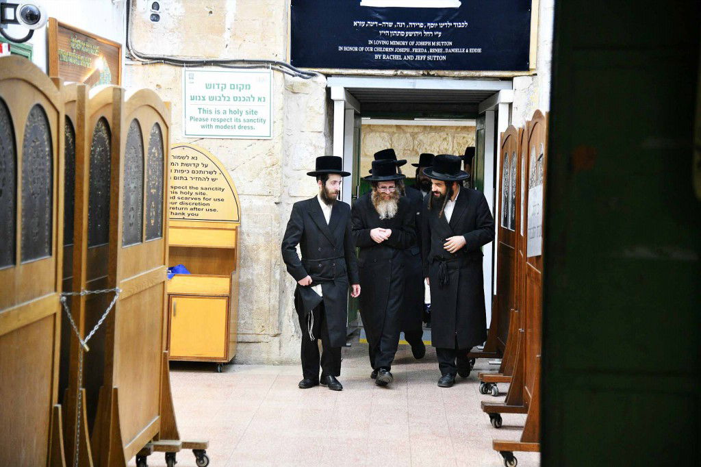 מסע הקודש של אב"ד אמונת ישראל לחברון עיר האבות