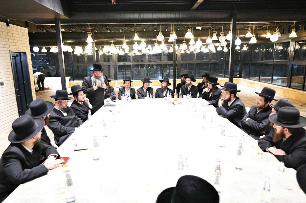 מסע הקודש של אב"ד אמונת ישראל לחברון עיר האבות