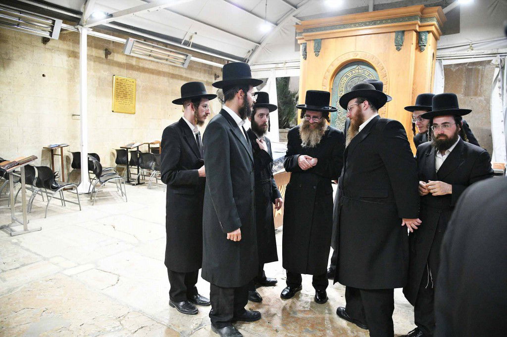 מסע הקודש של אב"ד אמונת ישראל לחברון עיר האבות