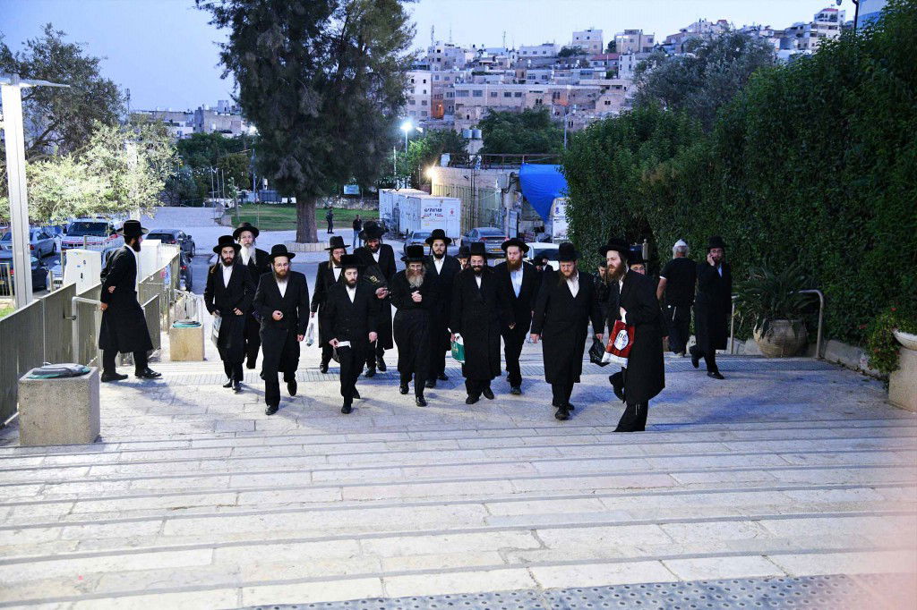מסע הקודש של אב"ד אמונת ישראל לחברון עיר האבות