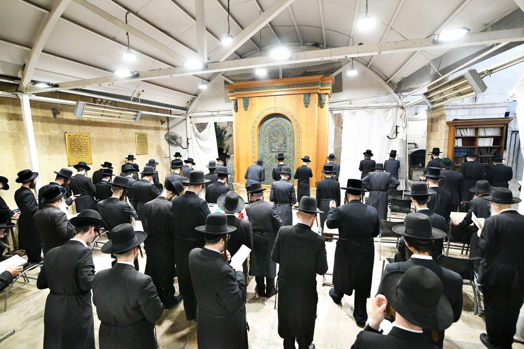 מסע הקודש של אב"ד אמונת ישראל לחברון עיר האבות