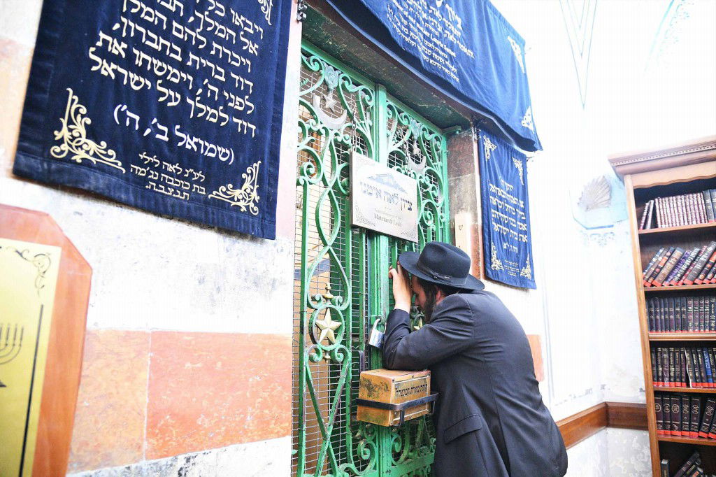 מסע הקודש של אב"ד אמונת ישראל לחברון עיר האבות