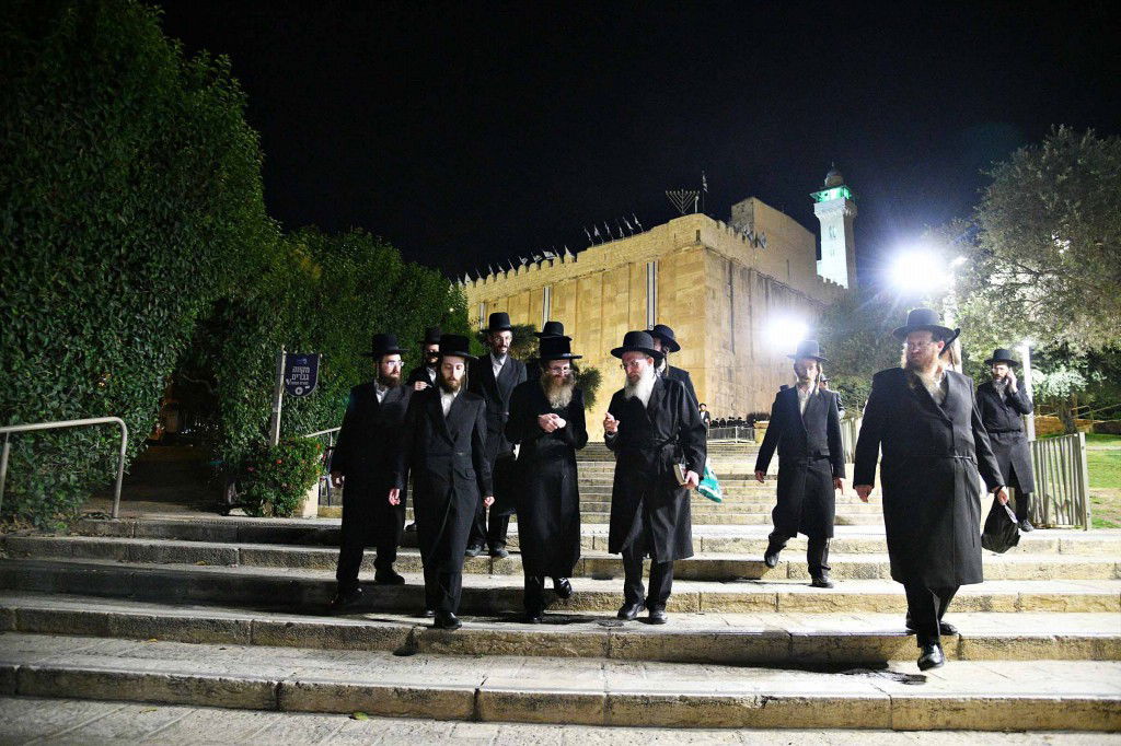 מסע הקודש של אב"ד אמונת ישראל לחברון עיר האבות