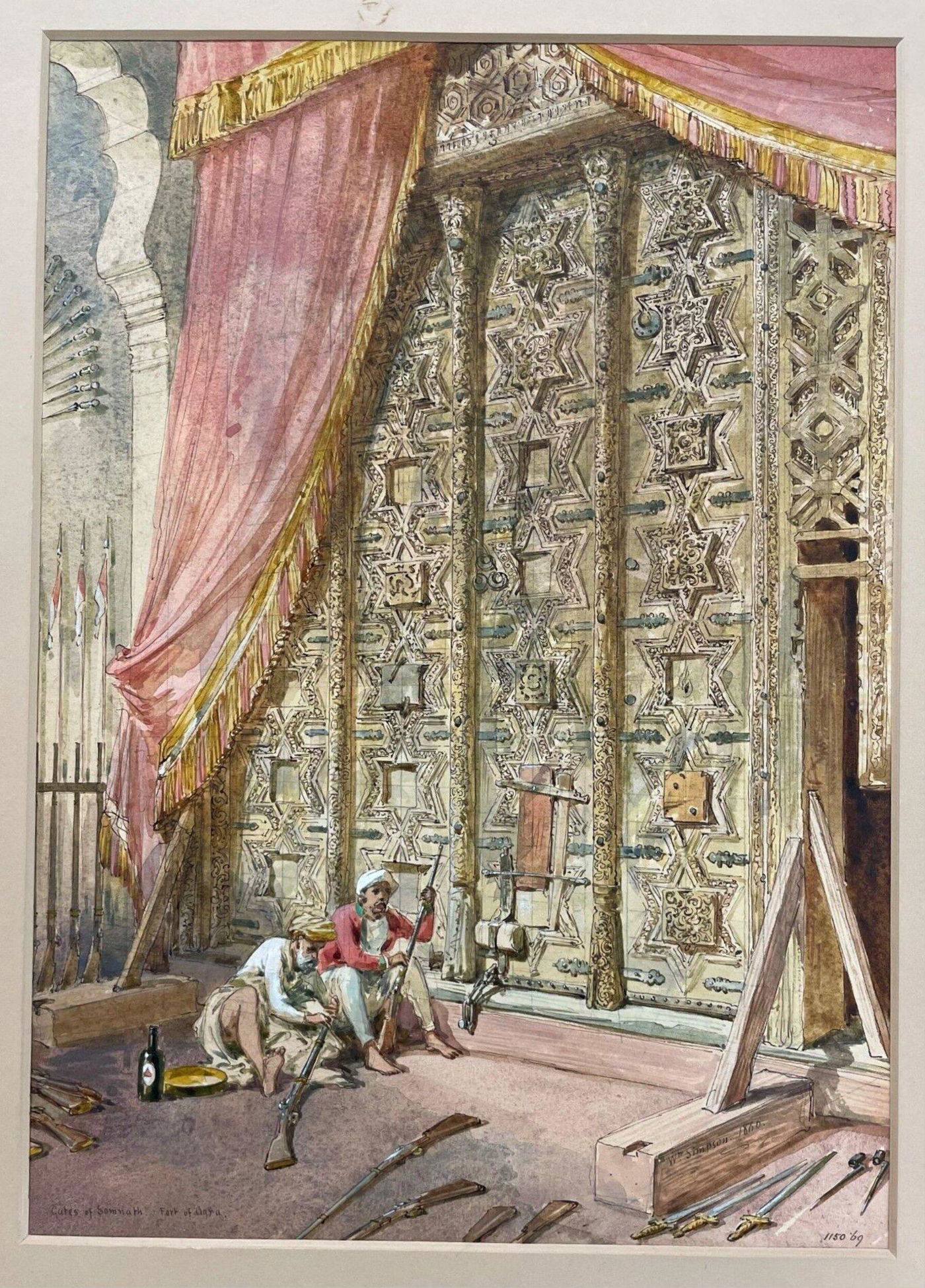 עבודה ערבית  - "שערי סומנאת" מעשי ידיו של סימפסון