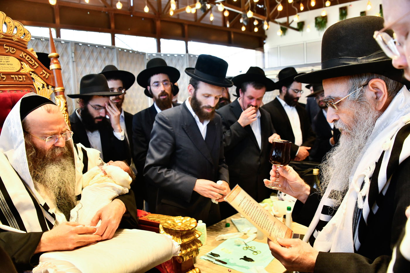 שמחת הברית לנכד הגרי"מ דרוק