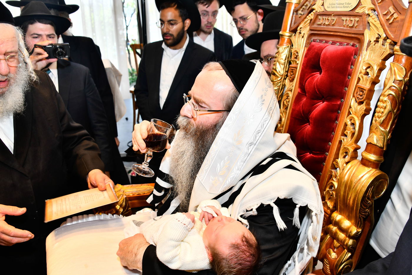 שמחת הברית לנכד הגרי"מ דרוק