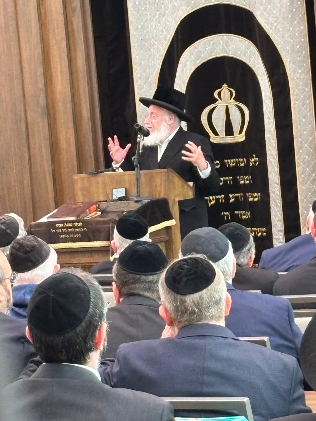 הביקור של הגר"א וויס בארה"ב