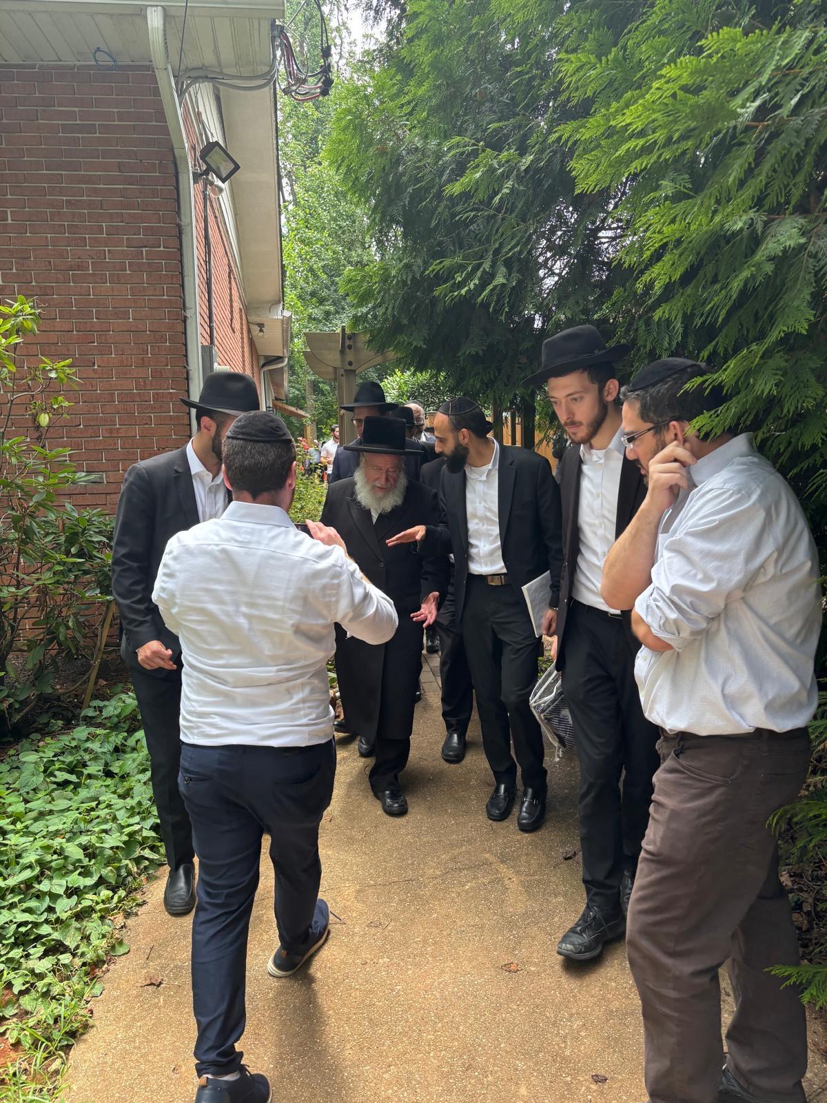 הביקור של הגר"א וויס בארה"ב