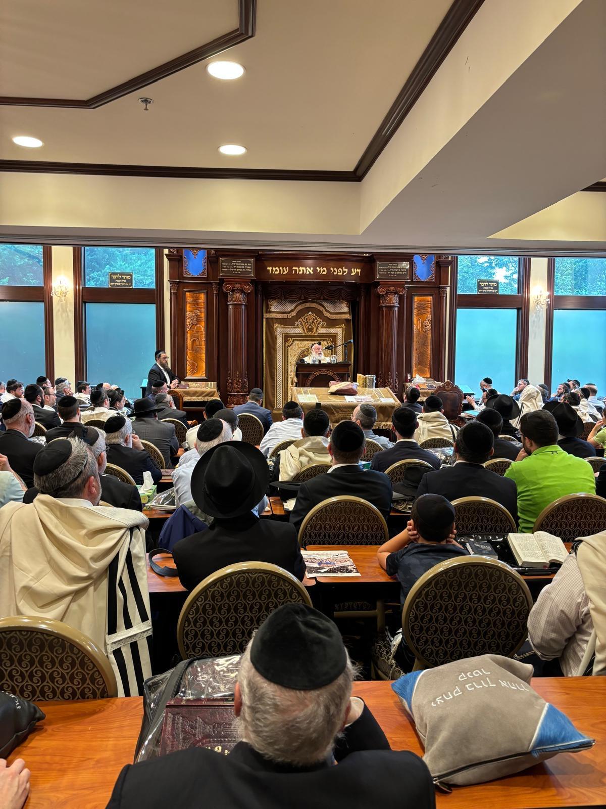 הביקור של הגר"א וויס בארה"ב