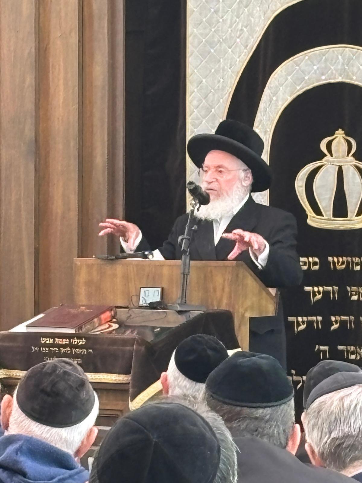 הביקור של הגר"א וויס בארה"ב