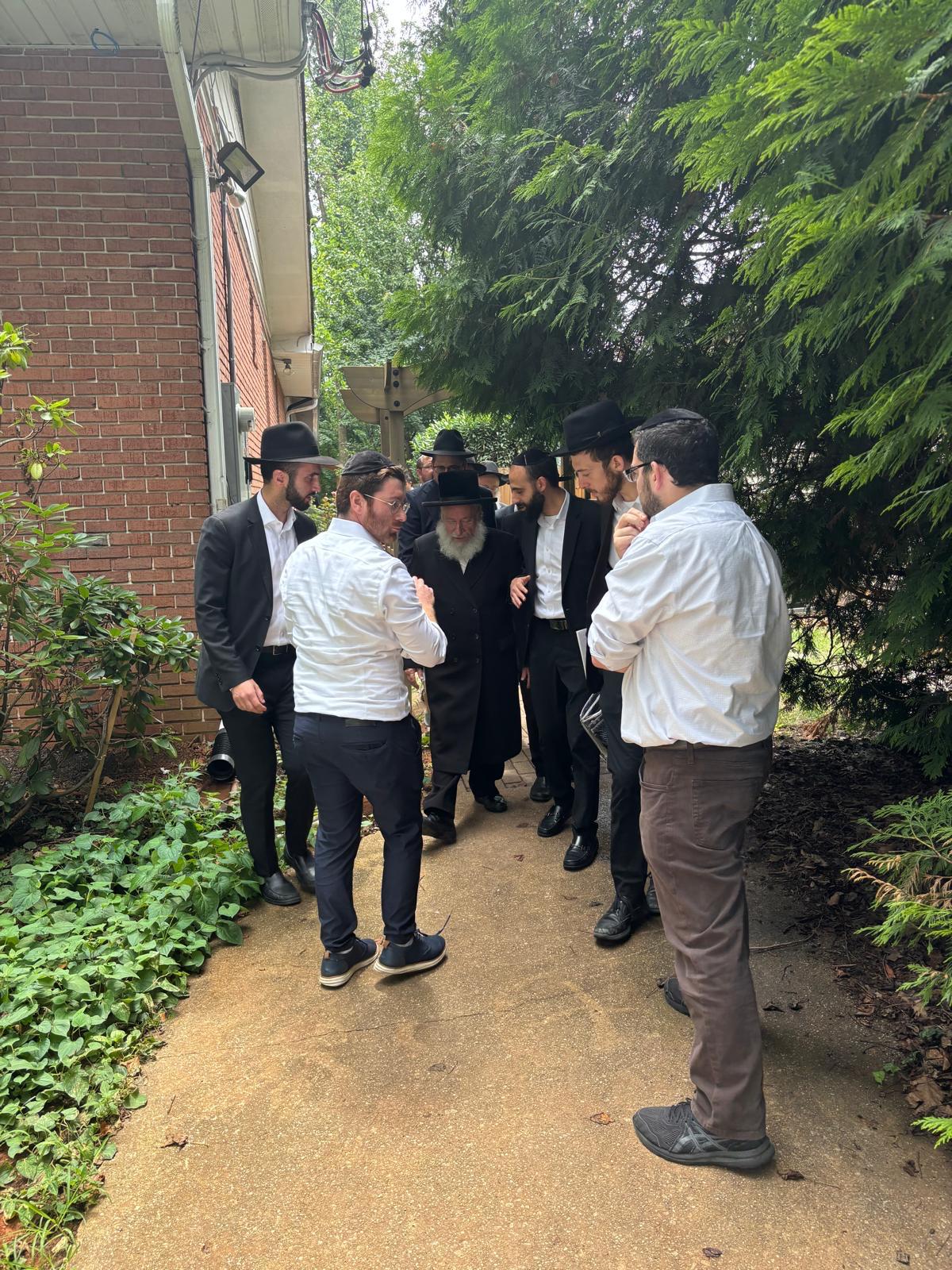 הביקור של הגר"א וויס בארה"ב