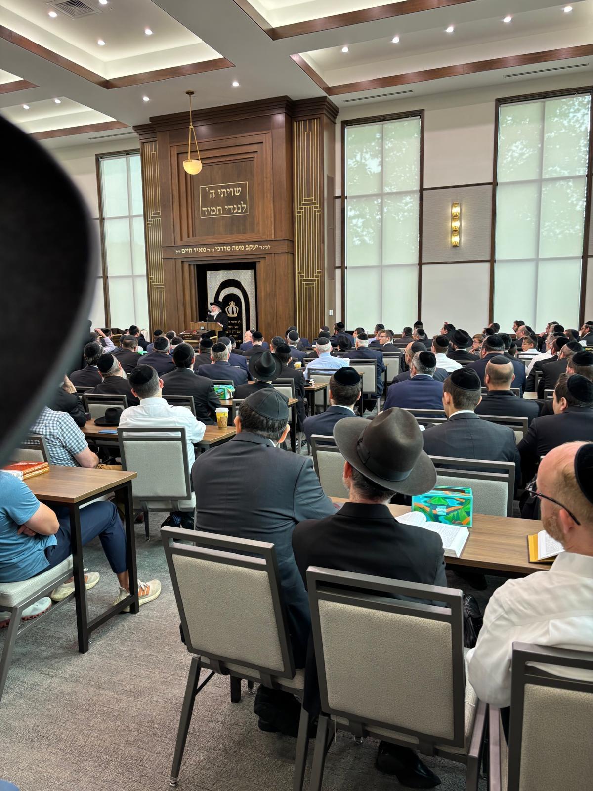 הביקור של הגר"א וויס בארה"ב