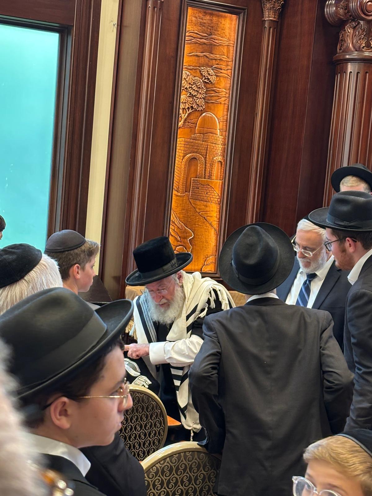 הביקור של הגר"א וויס בארה"ב