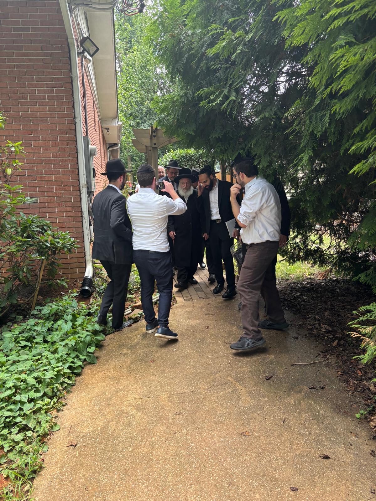 הביקור של הגר"א וויס בארה"ב