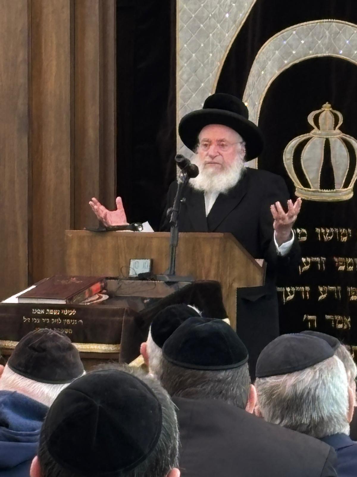 הביקור של הגר"א וויס בארה"ב