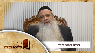 הרב רפאל זר בפינה לפרשת דברים • צפו