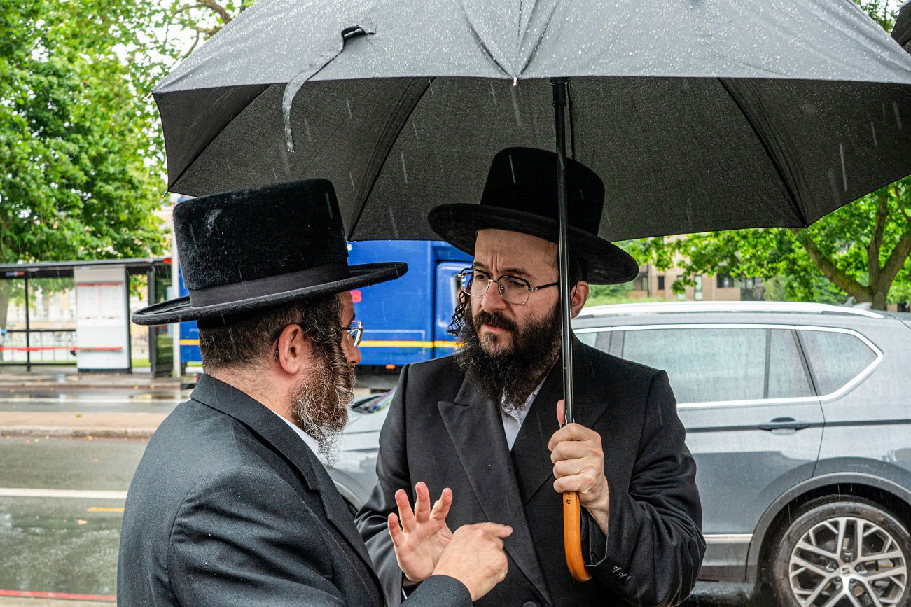 הרה"צ רבי יוסף אונגר בביקור בלונדון