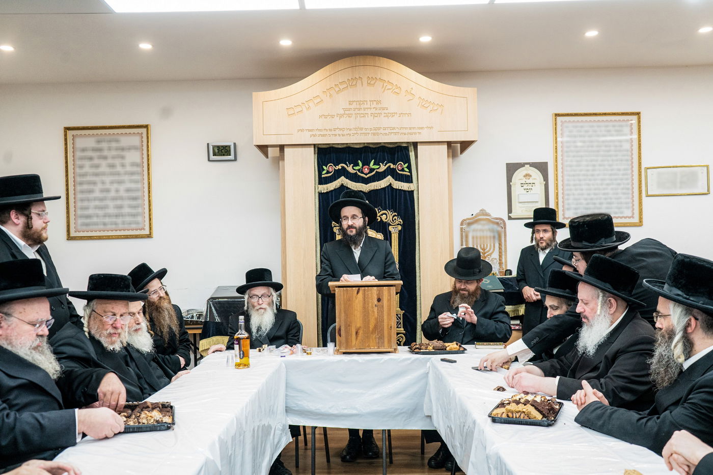 הרה"צ רבי יוסף אונגר בביקור בלונדון