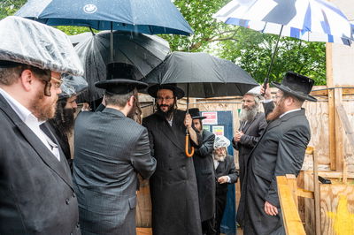 הרה"צ רבי יוסף אונגר בביקור בלונדון