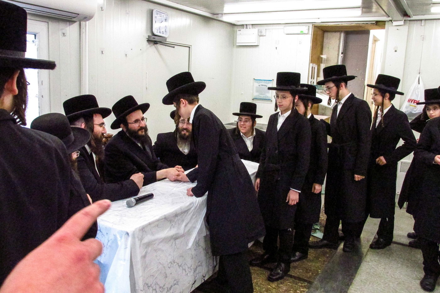 הרה"צ רבי יוסף אונגר בביקור בלונדון