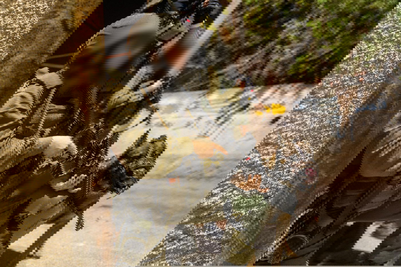 פעילות כוחות צה"ל בפיקוד המרכז