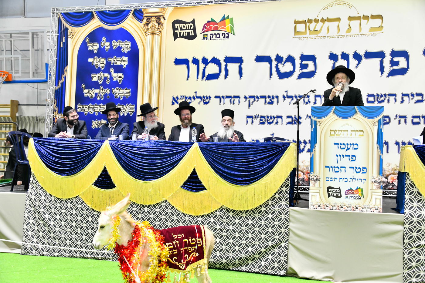 מעמד פדיון 'פטר חמור' בקהילת בית השם