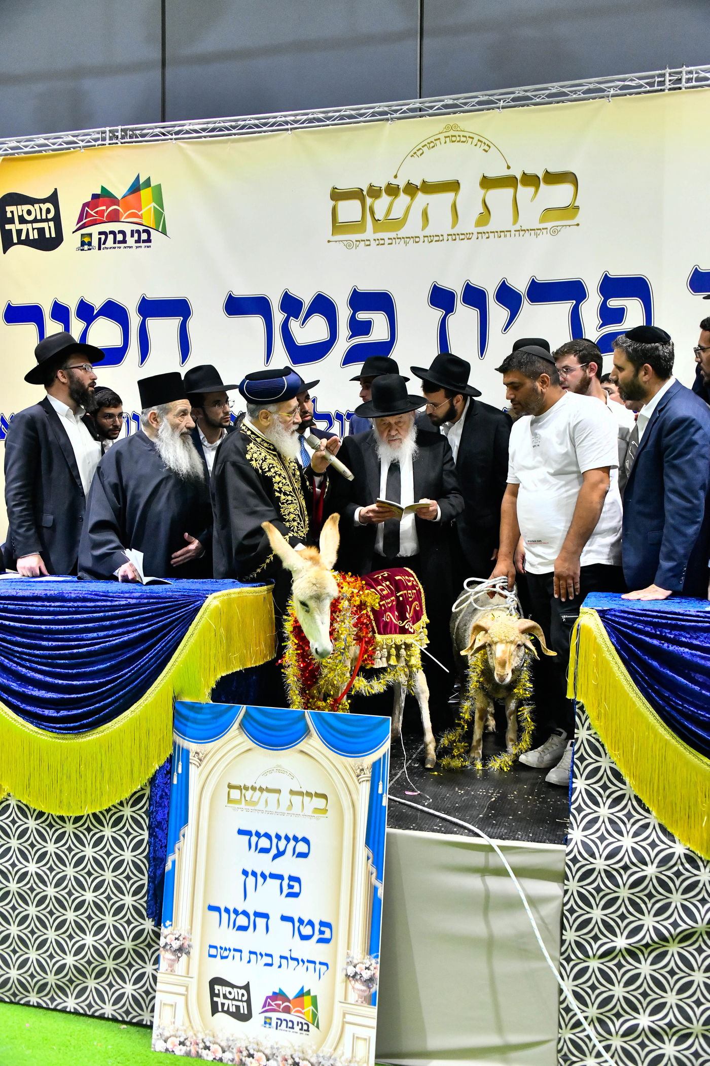 מעמד פדיון 'פטר חמור' בקהילת בית השם