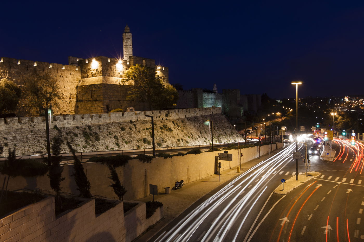 מגדל דוד וחומות העיר העתיקה