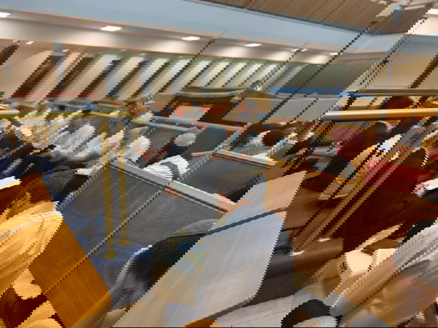 הנשיא בקריאת איכה