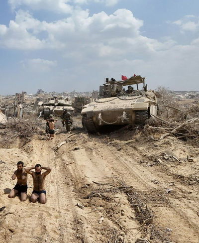 המחבלים נכנעים