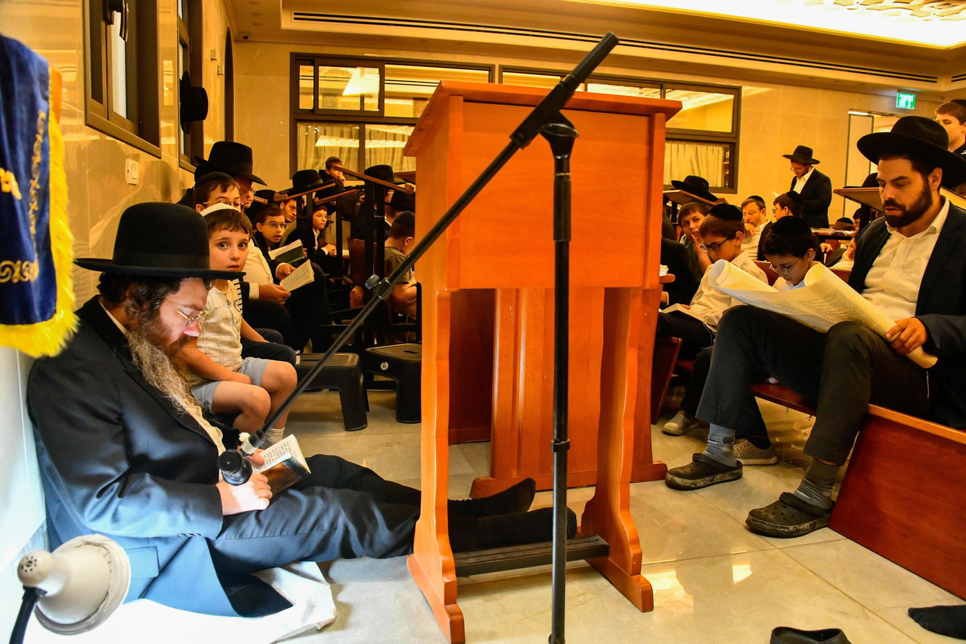 ליל תשעה באב אצל הגאון רבי עמרם פריד