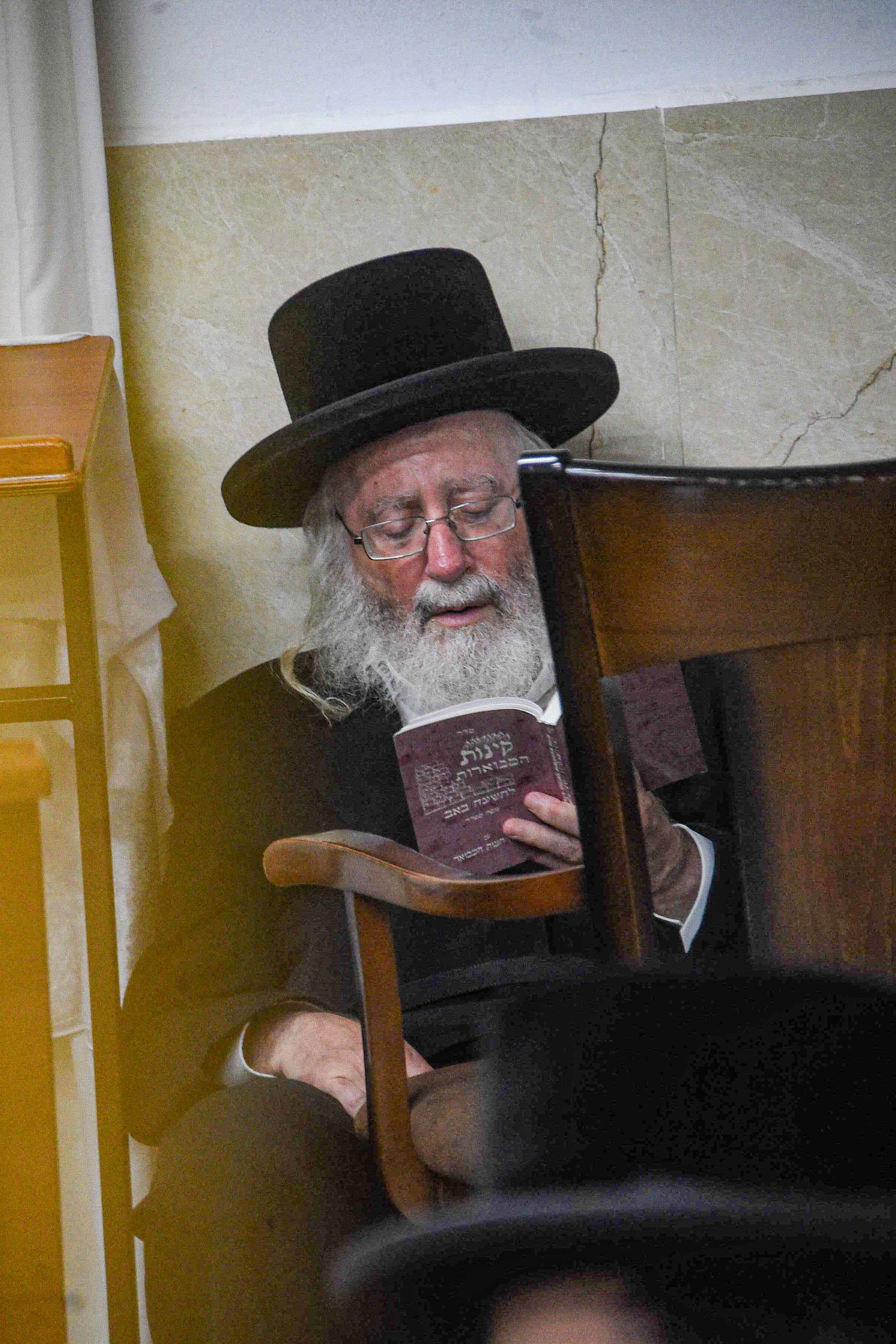 הגאון רבי חיים וייס באמירת איכה