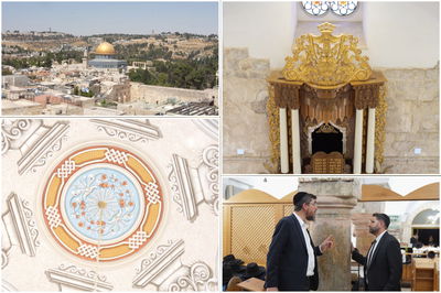 כִּי נִחַם ה' צִיּוֹן | מסע מרהיב ומרתק בין ארבעה בתי כנסת שנחרבו ונבנו מחדש בלב הרובע היהודי • צפו