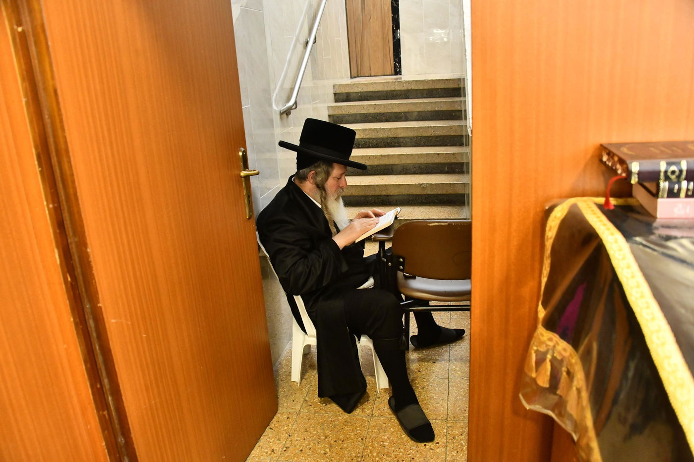 הרה"צ רבי אהרן דוד רוזנבוים בתשעה באב