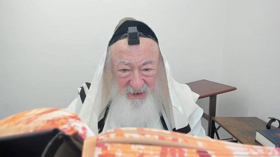 הרב יעקב דוד סטפנסקי בשיעור על מסכת סנהדרין