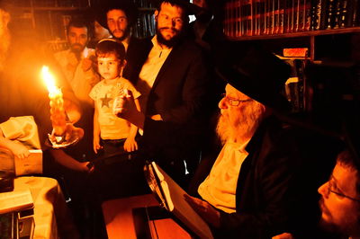 ליל תשעה באב אצל הגרב"ד פוברסקי