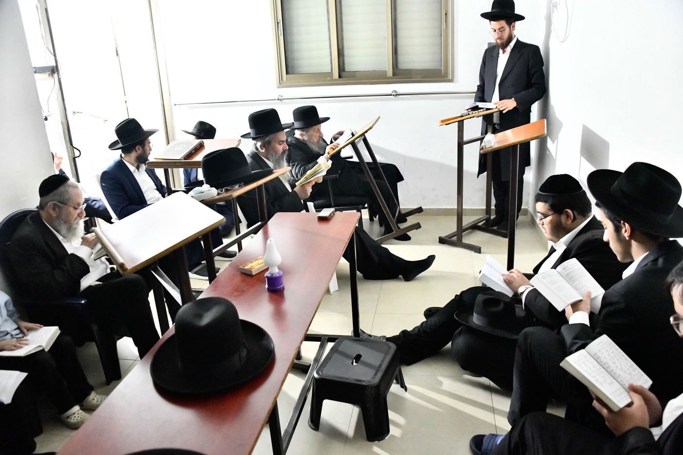 ליל תשעה באב אצל הגר"ד לנדו