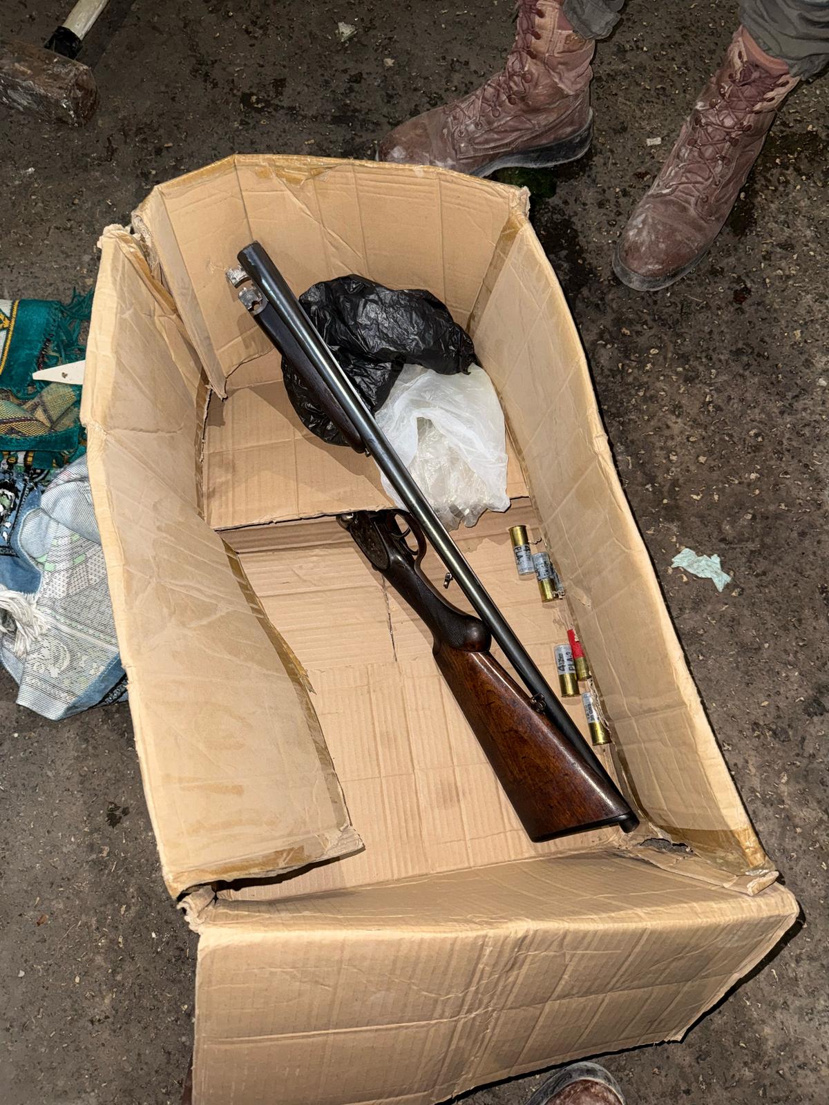 אמצעי הלחימה שנתפסו