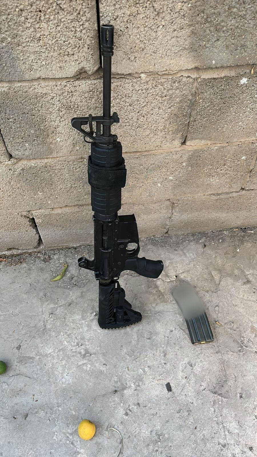 אמצעי הלחימה שנתפסו