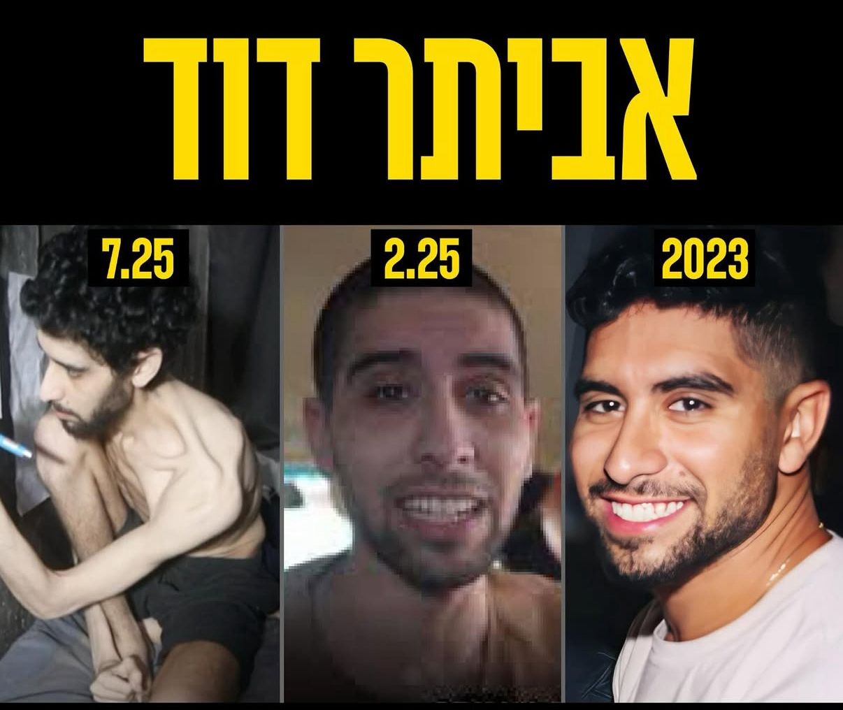 מצבם הקשה של החטופים 