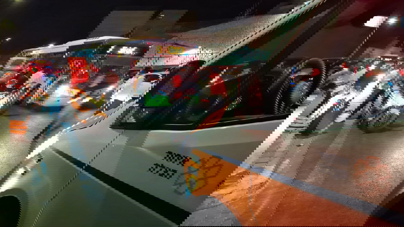 זירת התאונה