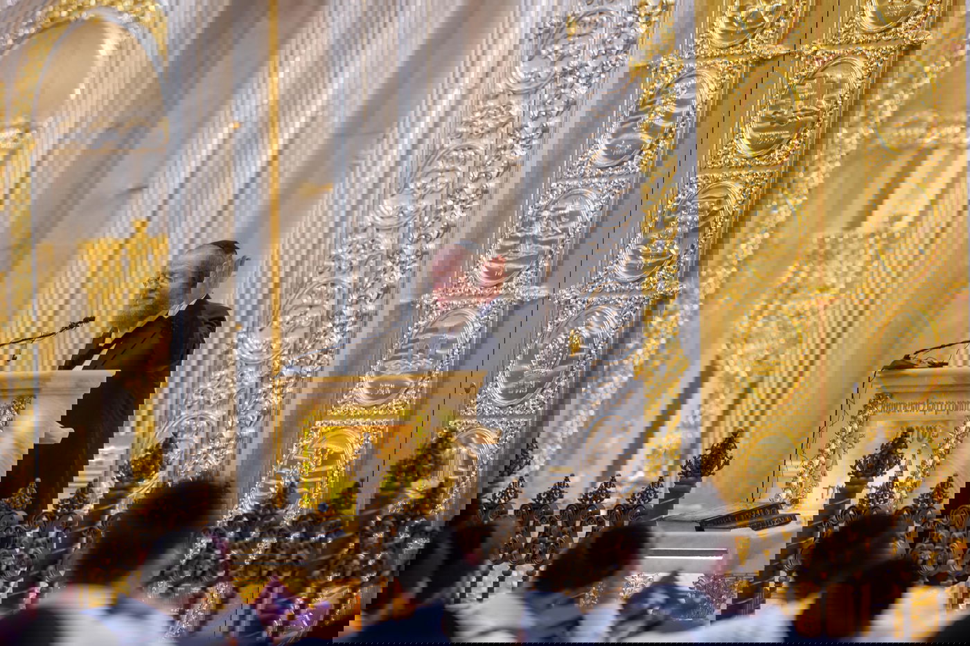 שיחתו של הגרש"ב סורוצקין בהיכל הישיבה בראשון לציון