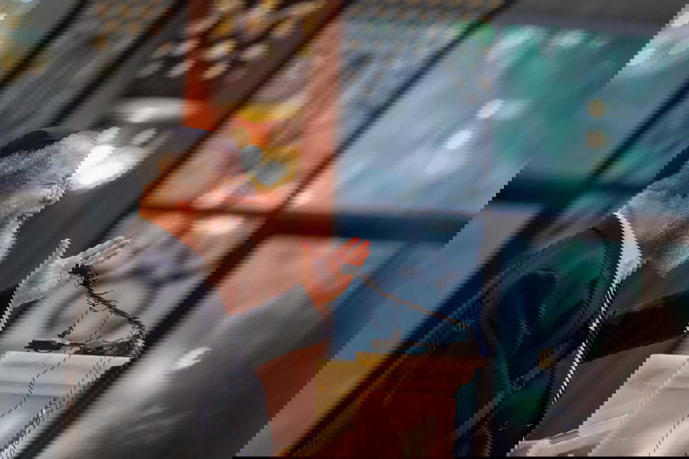 שיחתו של הגרש"ב סורוצקין בהיכל הישיבה בראשון לציון