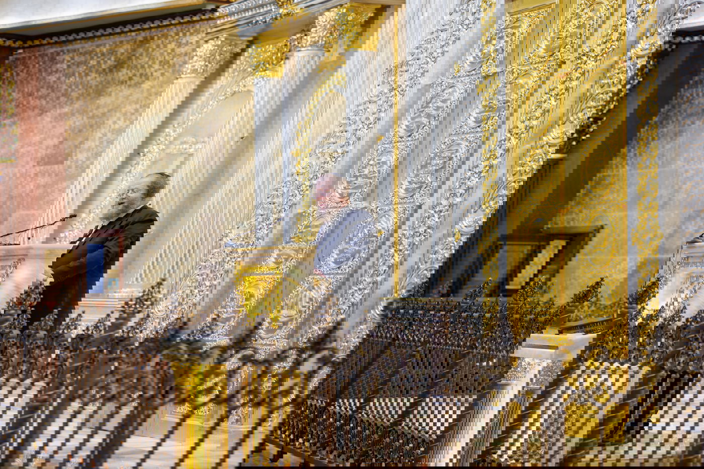 שיחתו של הגרש"ב סורוצקין בהיכל הישיבה בראשון לציון