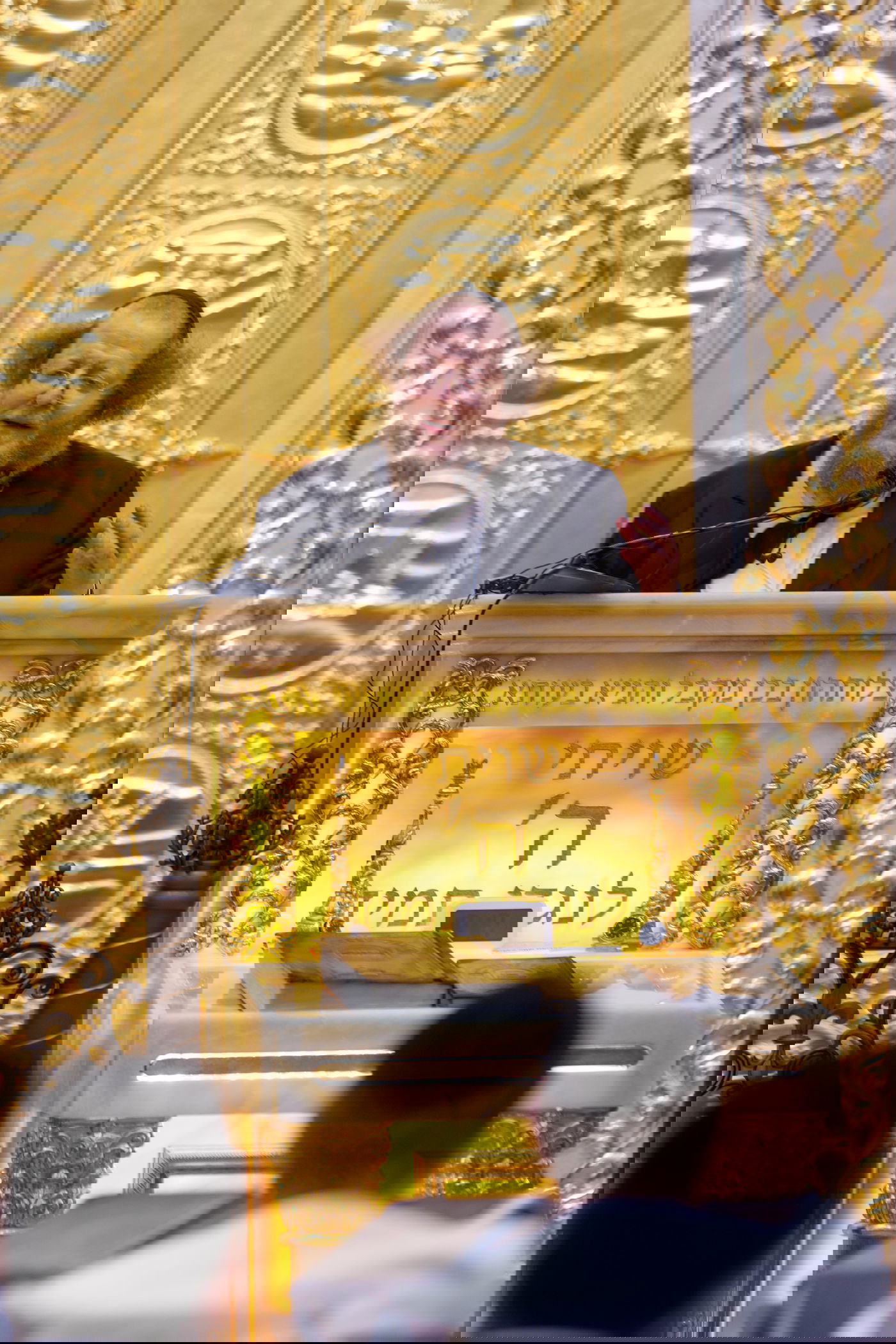 שיחתו של הגרש"ב סורוצקין בהיכל הישיבה בראשון לציון