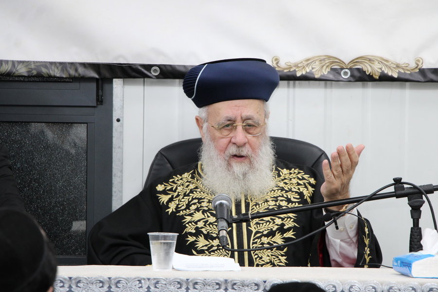 הראשל"צ הגר"י יוסף