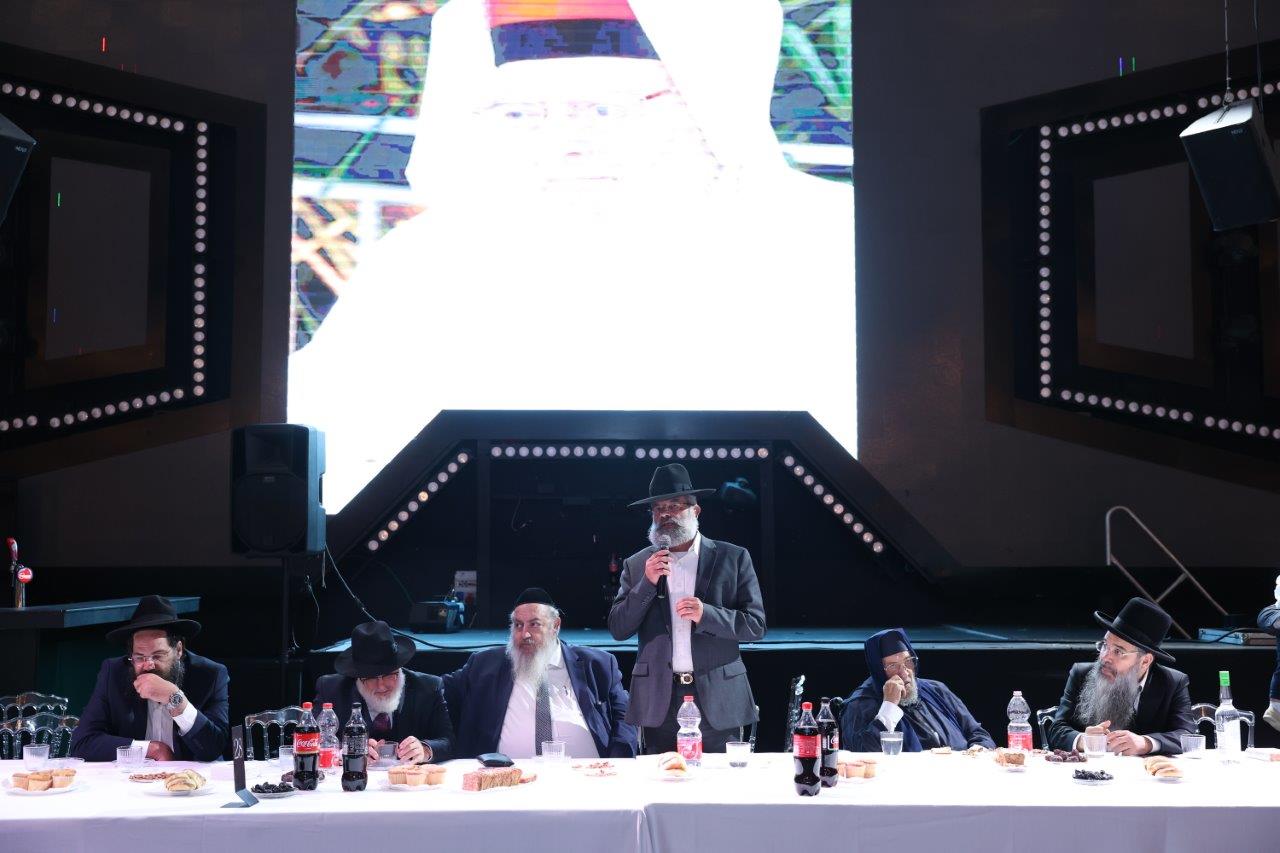 עצרת מספד במלאת י"א חודש לאדמו"ר הגה"צ רבי אליהו אבוחצירא זצ"ל 