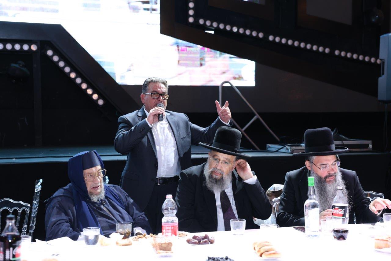 עצרת מספד במלאת י"א חודש לאדמו"ר הגה"צ רבי אליהו אבוחצירא זצ"ל 